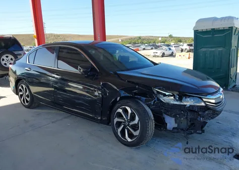 2016 Honda Accord Ex-L V-6 from USA, damaged, VIN 1HGCR3F83GA011095
